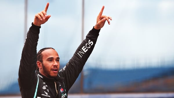 Hamilton equals Michael Schumacher's record of F1 world titles
