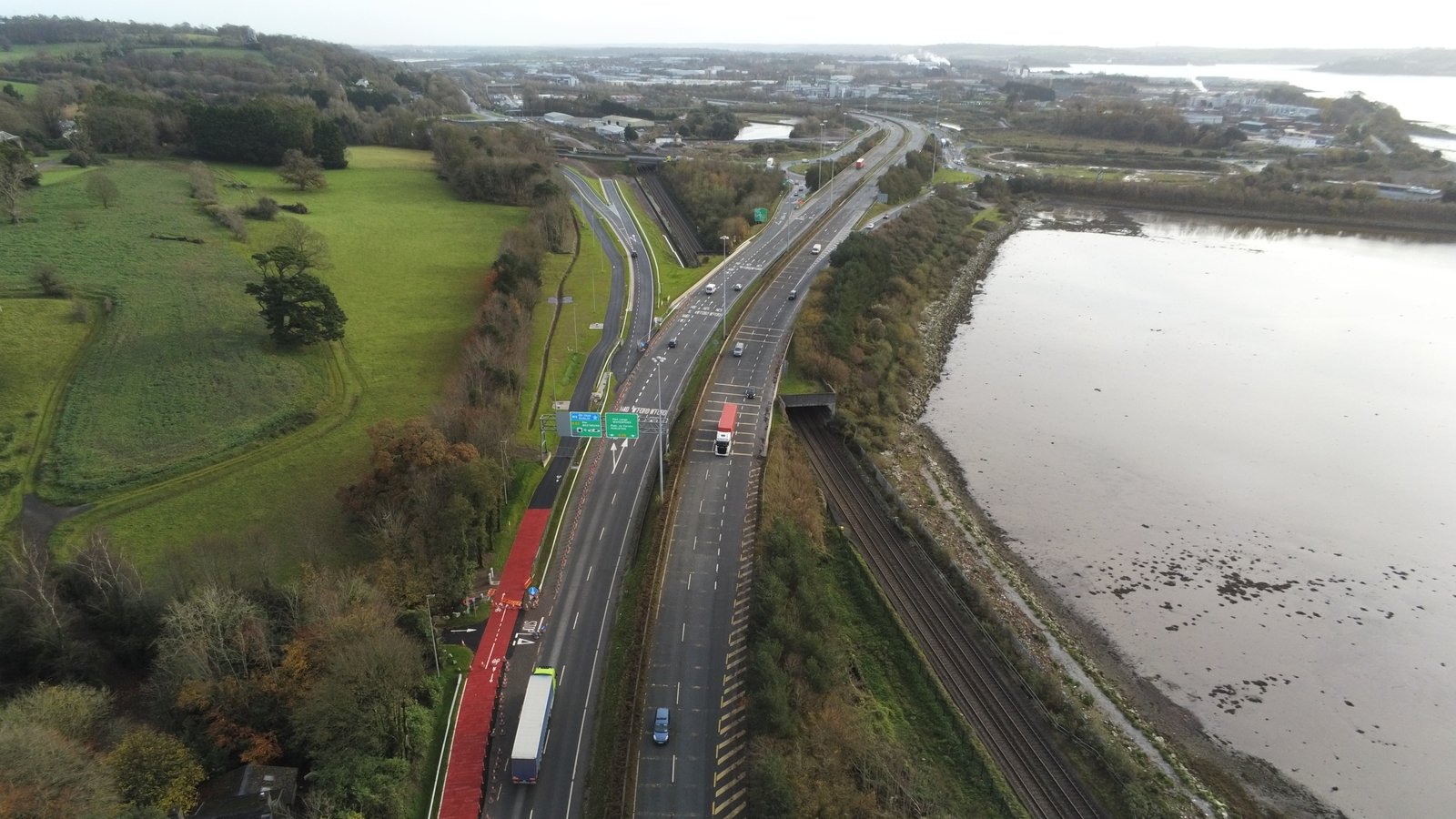 Pedestrian And Cycle Way Opens At Dunkettle Interchange