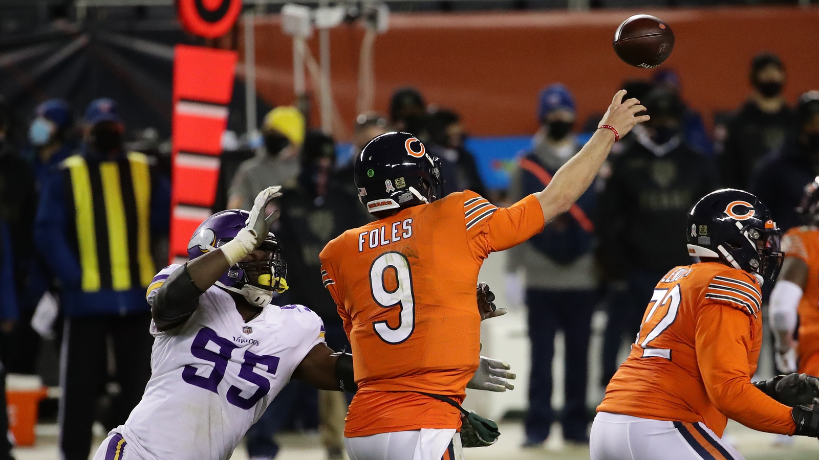 Kirk Cousins, Vikings overcome Patterson return, beat Bears 19-13