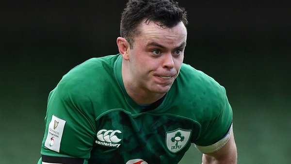 James Ryan will lead Ireland for the first time