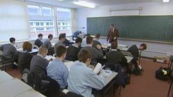 Classroom in St Aidan's CBS, Whitehall (2005)