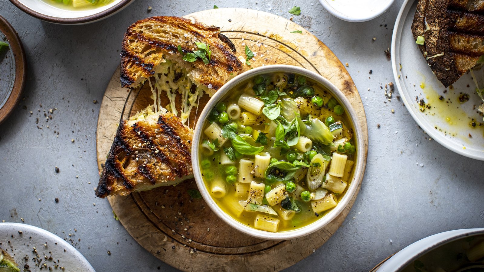 Donal Skehan's greeneroni soup