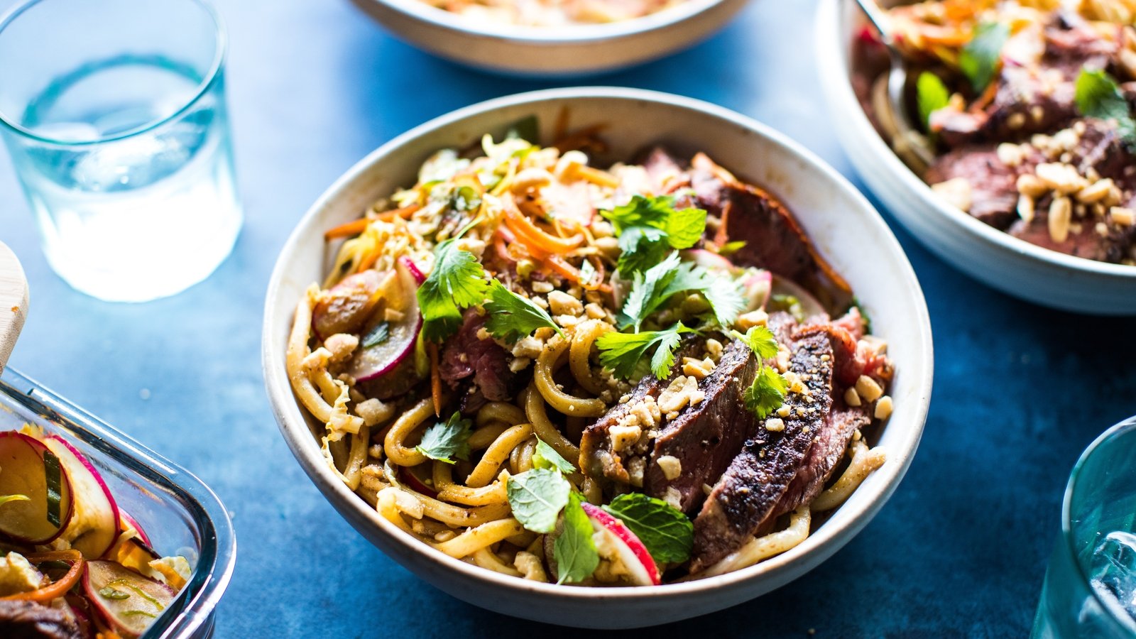 Donal Skehan's soy steak noodle bowl