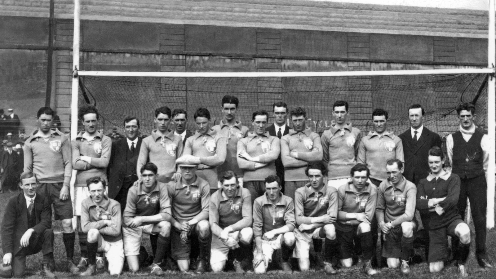 Image - Dublin team, Croke Park, 21 November 1920 (Credit: GAA Museum, Croke Park)