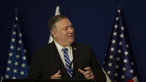 Mike Pompeo said exports from the Jewish settlements could now be labelled as 'Made in Israel'