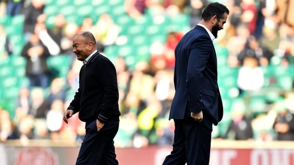 Ireland head coach Andy Farrell and England counterpart Eddie Jones have faced each other in the Six Nations in early spring