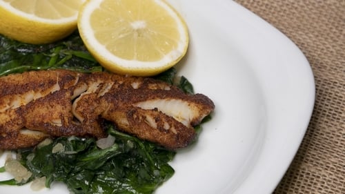 Martin's latest fish dish.
