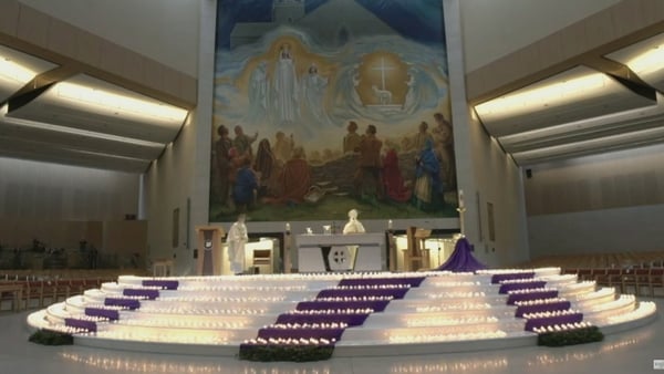 The mass saw 2,945 candles lit to honour those who died from Covid-19 on the island of Ireland