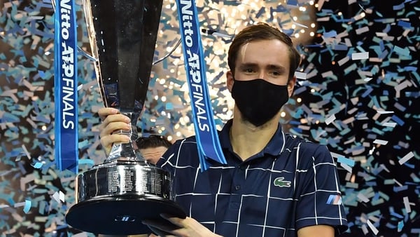 Daniil Medvedev came from a set down to beat Dominic Thiem