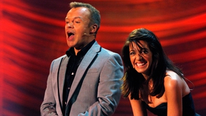 Graham Norton and Claudia Winkleman (pictured at Eurovision Dance Contest rehearsal in Glasgow in September 2008) - Changing of the guard of BBC Radio 2 on Saturdays