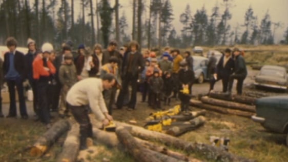 4th Annual Chainsaw Championships, Co. Wicklow (1975)