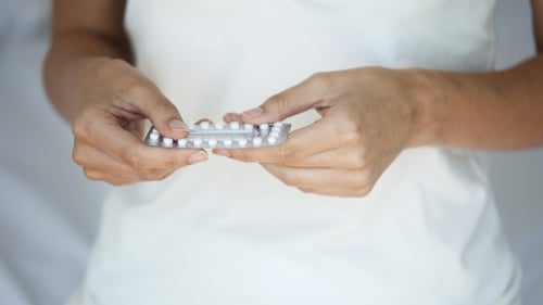 Research found the contraceptive pill and condoms are the most common forms of contraception used (stock image)