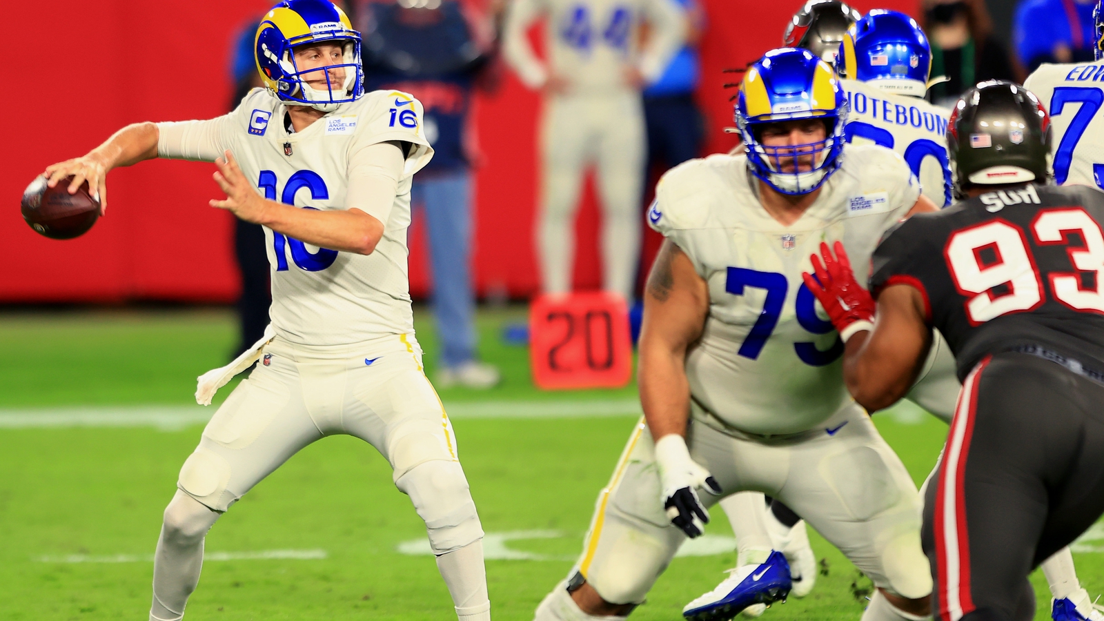 Rams' 27-24 victory over Tampa Bay Buccaneers by the numbers - Los