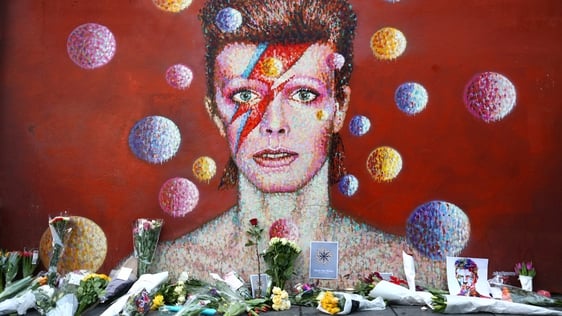 David Bowie mural, Brixton. (Photo by Carl Court/Getty Images)