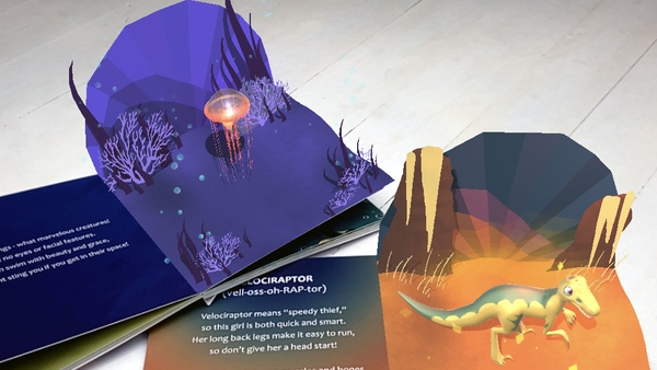 HoloToyz app brings their books to life