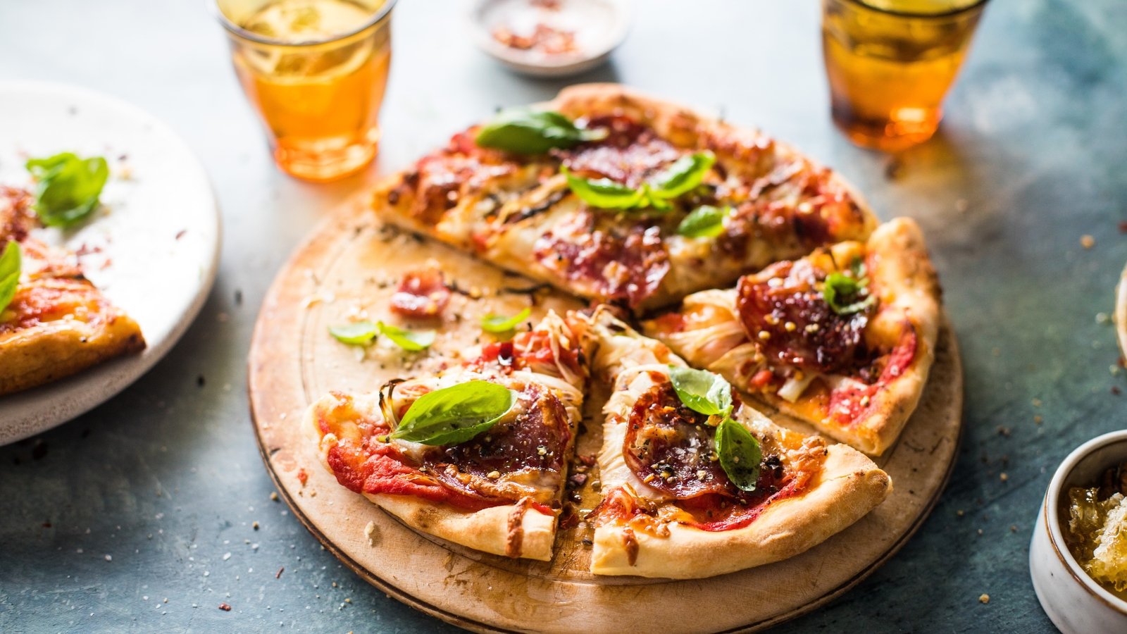 Donal Skehan's easy one-pan pizza