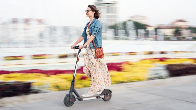 "Travelling by electric scooter means you are no longer dragging a tonne of metal with you every time you head out to pick up the milk"