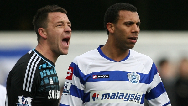John Terry (L) was accused of racially abusing Anton Ferdinand