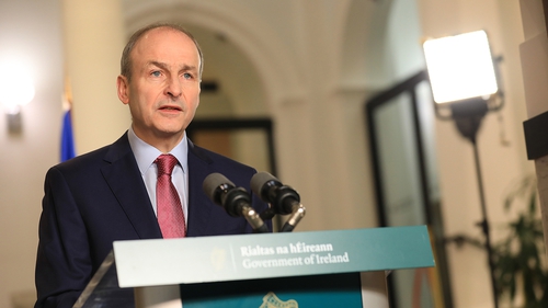 Micheál Martin told a party meeting that Covid-19 vaccines will be administered for free to people across the country