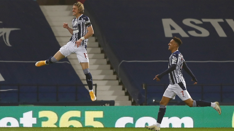 West Brom move up with first win of the campaign West Brom move up with first win of the campaign