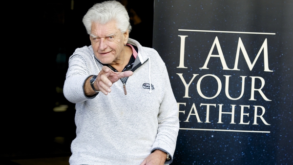 Dave Prowse pictured in 2015 while promoting the documentary I Am Your Father