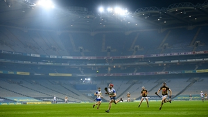 The stands were empty for yesterday's All-Ireland SHC semi-final.