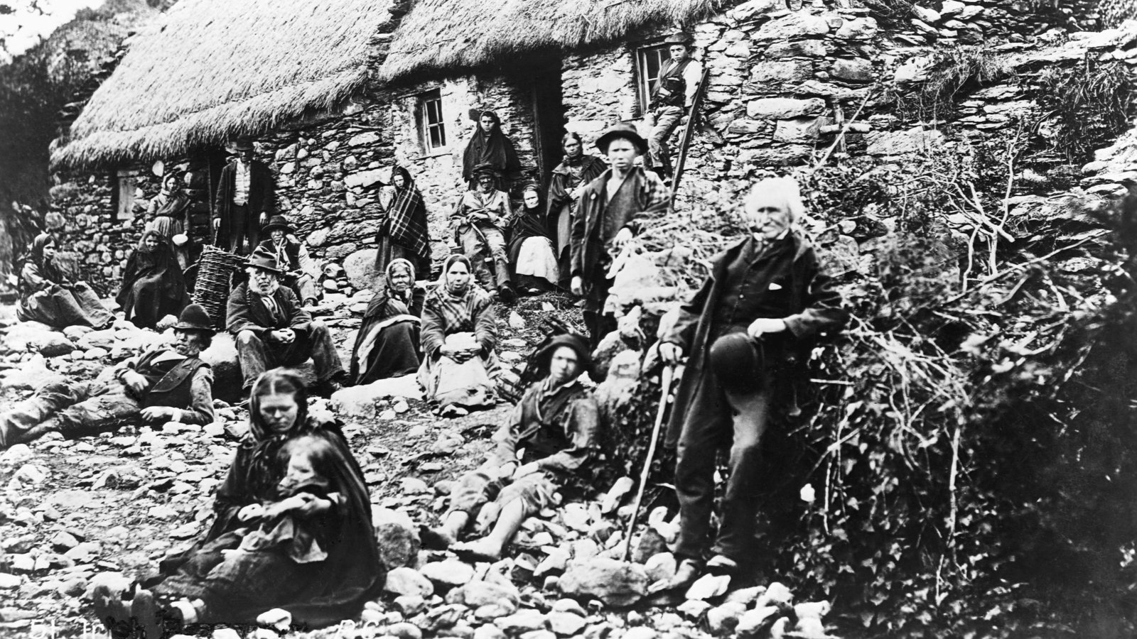 Irish Potato Famine Photographs