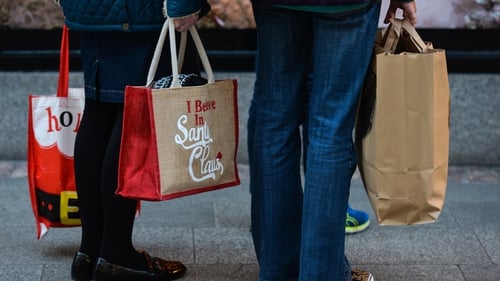 Footfall in shops across the country is up significantly compared to the same time last year