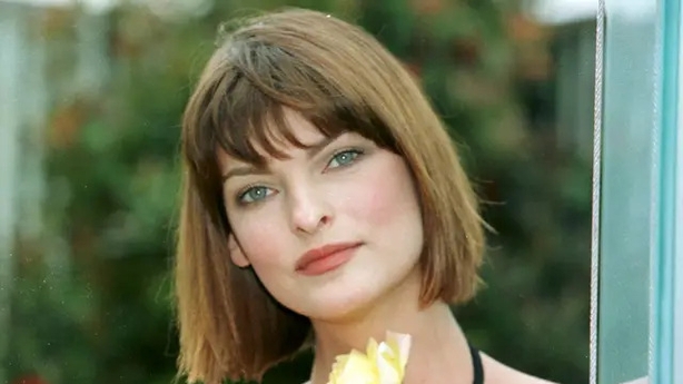 Supermodel Linda Evangelista in 1997