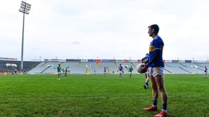 Conor Sweeney prepares to level against Limerick in a Munster semi-final Tipperary won in extra-time
