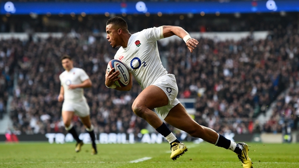 Watson replaces Jonathan Joseph in the number 14 jersey