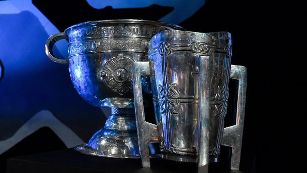 The Sam Maguire and Liam MacCarthy cups