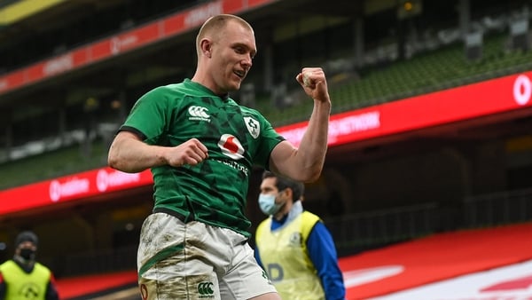 Keith Earls helped himself to a brace of tries