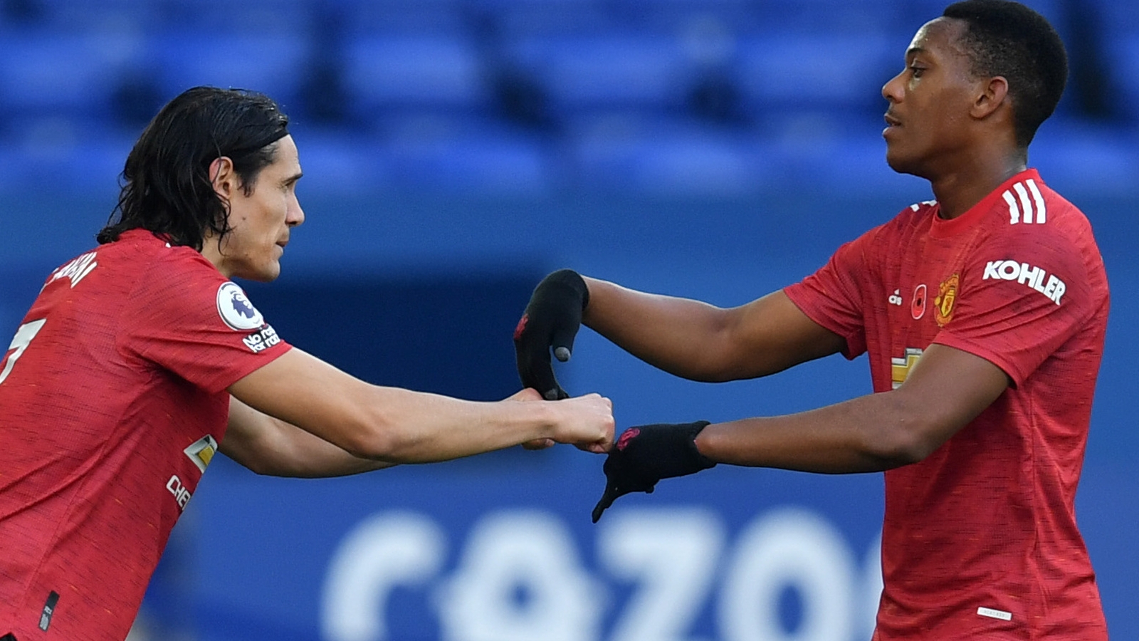 Cavani and Martial to miss Man Utd's game with Leipzig