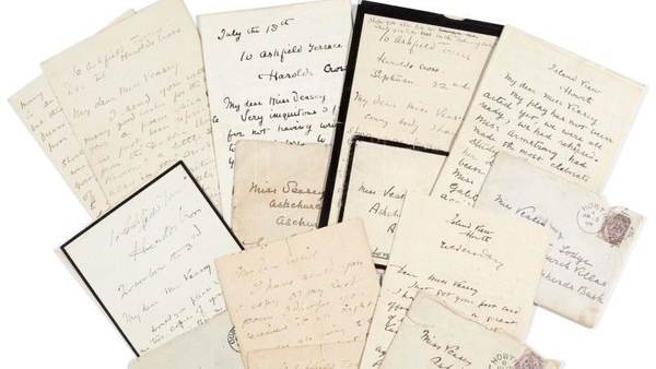 The letters were sent between 1883 and 1885 (Pics: Sotheby's London)