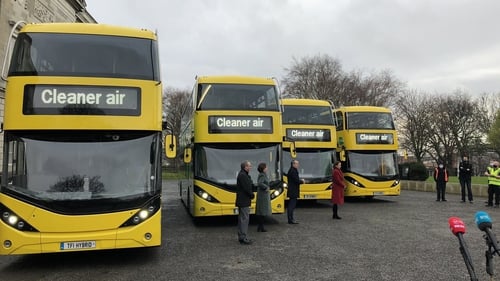 The buses are destined for use in Dublin by Dublin Bus and in Galway by Bus Éireann from early in the New Year