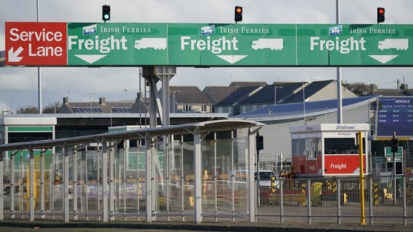 Holyhead is the second busiest roll-on/roll-off freight port in the UK