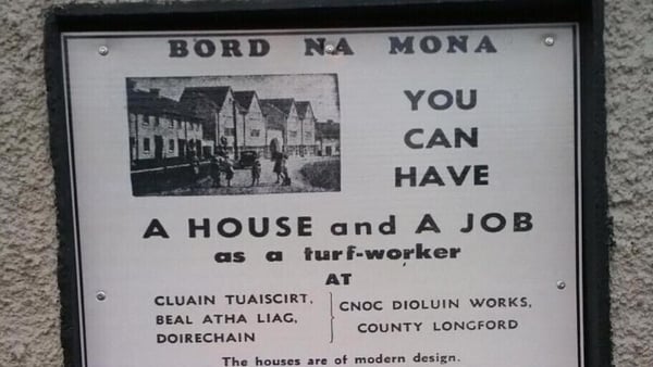 The arrival of power stations and Bord na Móna brought wealth to the midlands region