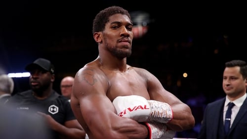 Anthony Joshua is expected to be cheered on by a large crowd at Tottenham Hotspur Stadium