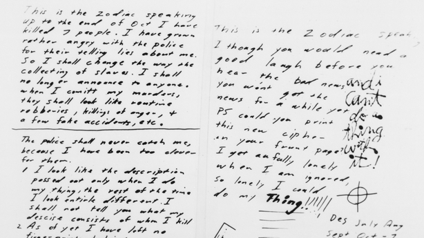 'Zodiac Killer' message decoded after 50 years