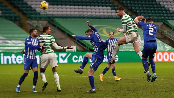 Shane Duffy seals the victory for Celtic against Kilmarnock