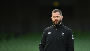 Ireland head coach Andy Farrell prior to the Autumn Nations Cup match between Ireland and Scotland