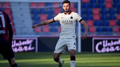 Cristante pronounced a blasphemous expression in the 23rd minute of the first half