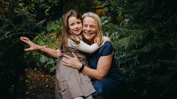 Geraldine Mullan with her daughter Amelia in October 2019