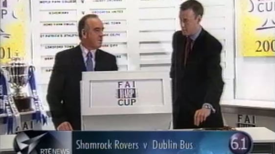 Dublin Bus FC V Shamrock Rovers (2001)