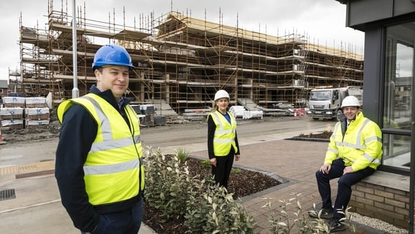 Stephen Garvey, CEO of Glenveagh Properties (pictured on left) said the company was confident about the country's economic prospects and demand for housing