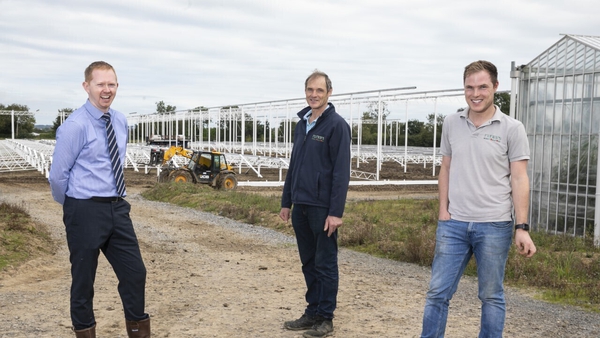 (from left to right) Matthew Kehoe from Gas Networks Ireland, William Flynn, owner and director of MF Nurseries and Martin Flynn, owner and director of MF Nurseries