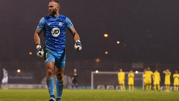 Alan Mannus proved the hero in the Europa League penalty shoot-out against Ilves