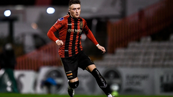 Danny Grant in action with Bohs