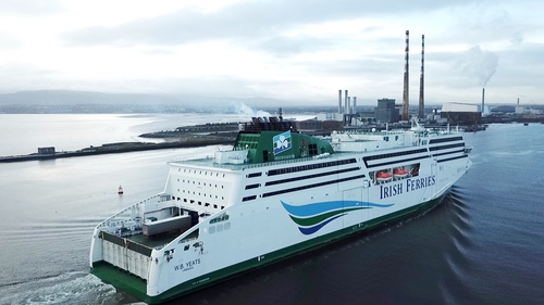 ICG, which owns Irish Ferries, said its half year revenues rose by 8.3% to €141.6m